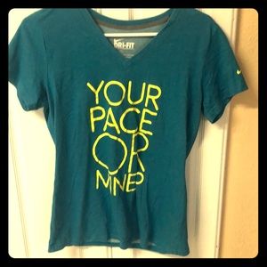 Nike dri fit slim fit size large